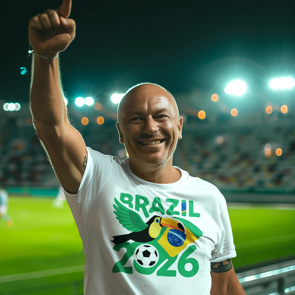 2026 World Cup Brazil Soccer Fan Unisex