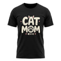 Cat Mom T-Shirt Cute Cat Lover Pet Owner Graphic Tee Gift for Women