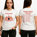 Take That The Circus Live Tour 2026 Inspired 2 Sided Unisex Music Fan Unisex