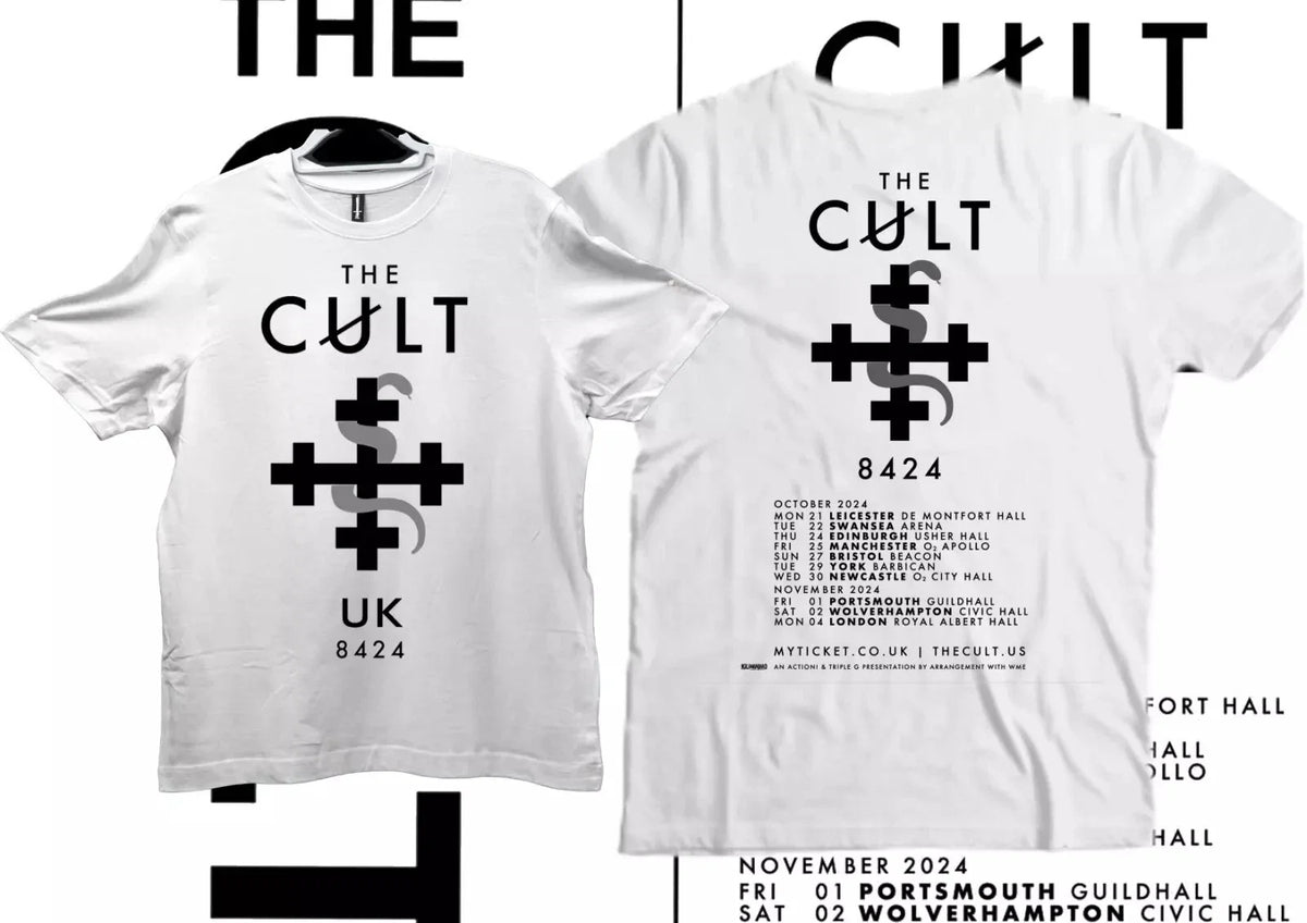 The Cult UK 2024 Tour . Sublimation Print Unisex