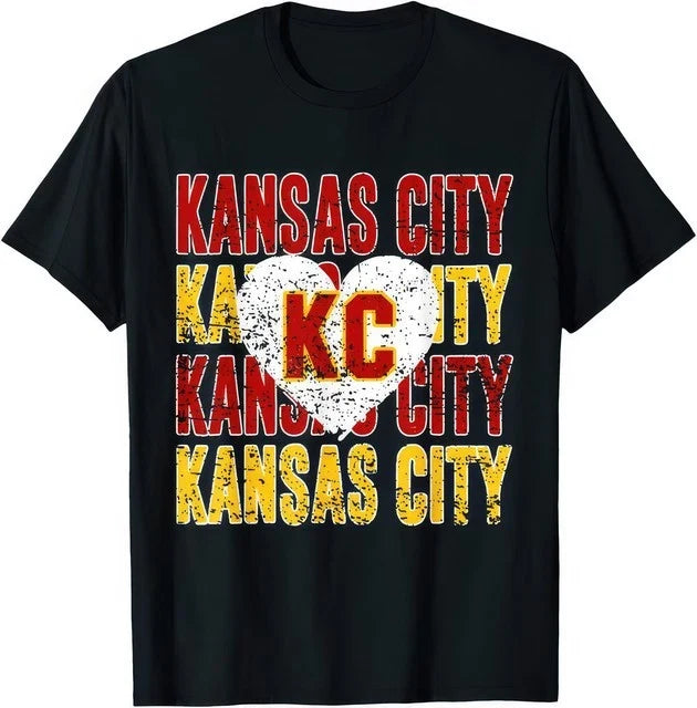 Vintage Kansas City Retro Script Classic City Pride Men Women T Shirt Unisex