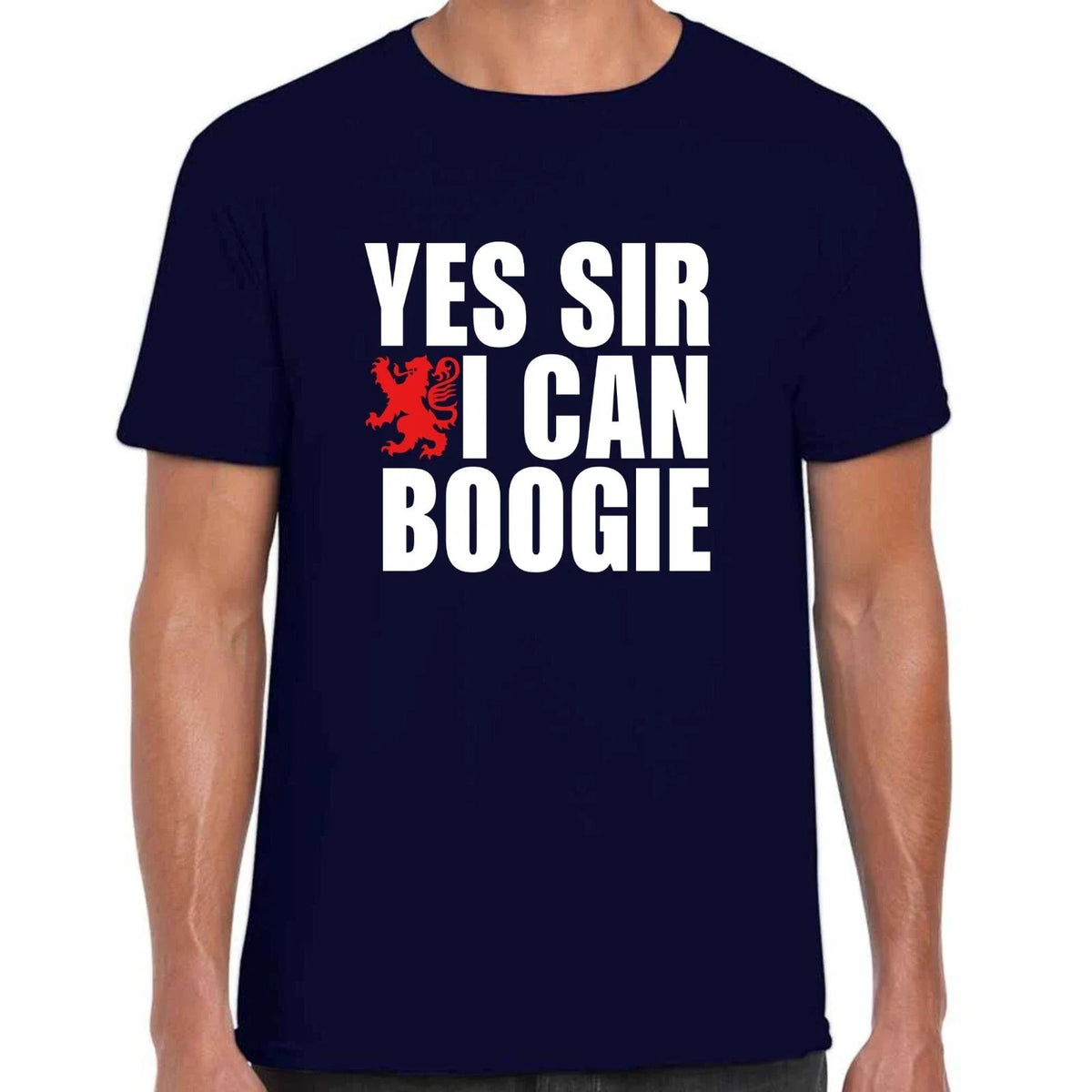 Yes Sir I Can Boogie Scotland 2026 Football World Cup Navy /Tee Unisex