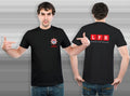 NEW UK LONDON FIRE BRIGADE FIRE FIREFIGHTER FIRE DEPARTMENT RARE FIREARM T-SHIRT