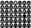 PUNK METAL FUNNY JOKES CELTIC TRIBAL SKULL Biker Halloween Long Sleeve T Shirt
