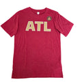 Atlanta United FC MLS TShirt Adult Medium Maroon Gold ATL Soccer Jersey Top NWOT Unisex