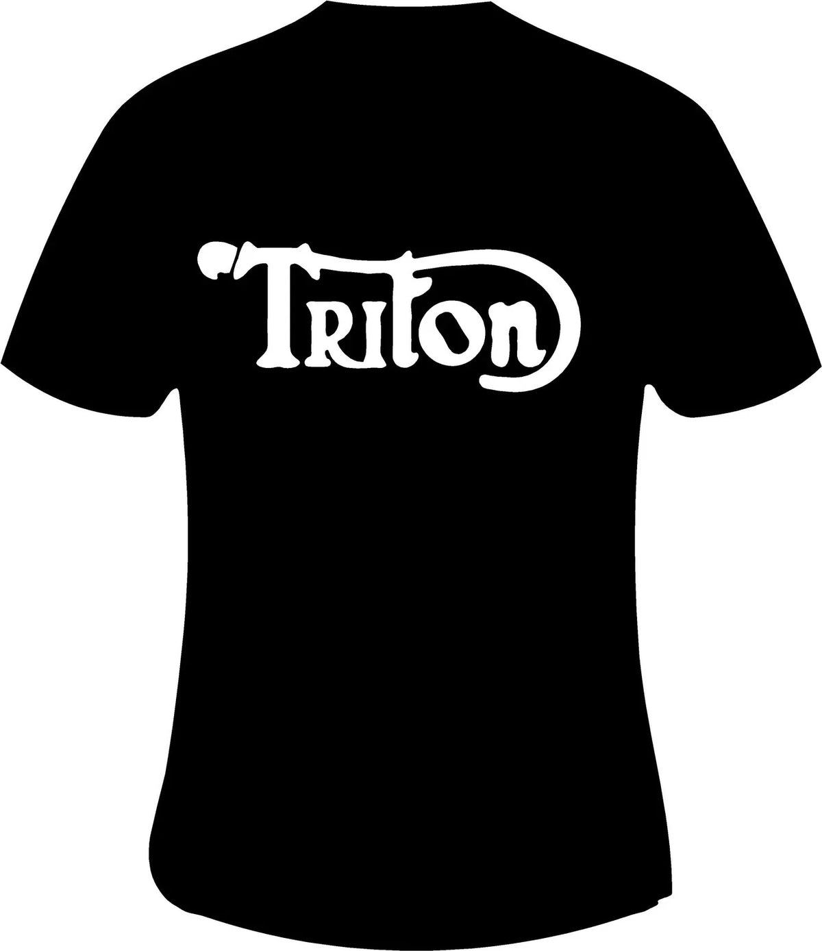 Triton Cafe Racer Motorcycle Printed T Shirt in 6 Sizes Unisex