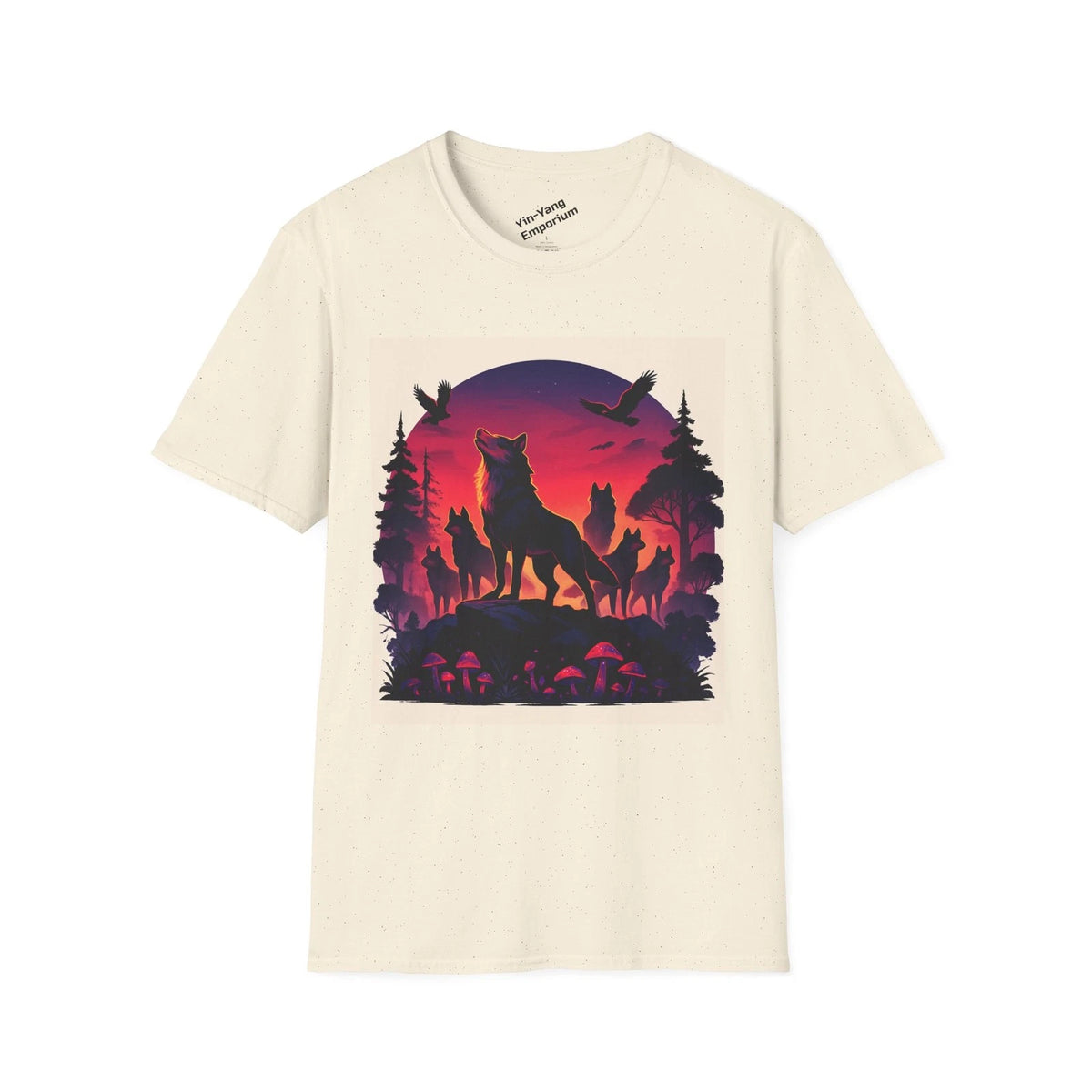 Nighttime Wilderness Graphic Tee, Unisex Soft T-Shirt, Nature Lover Gift, [...]
