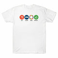 Repeat Sleep Gift Cotton Goals Short Sleeve Eat 2030 Tee Men's SDGs - Unisex