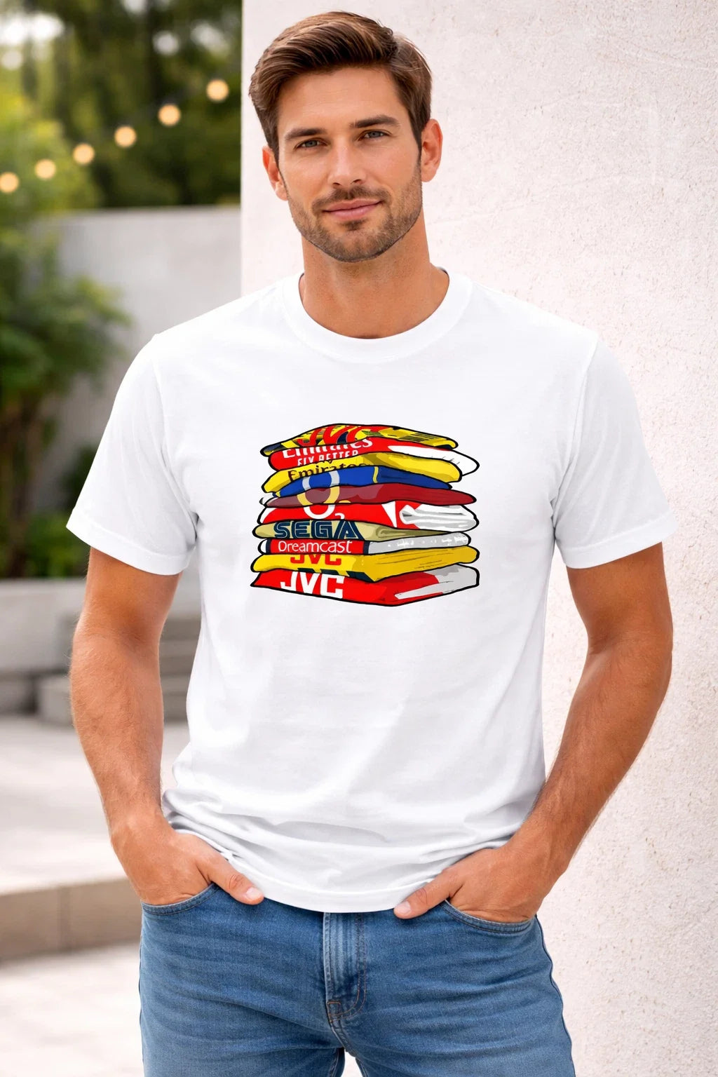 England Arsenal Soccer Fan – Retro Football Graphic Tee size 2XL Unisex