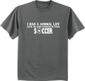 Soccer dad funny saying shirt fathers day gift for dad men's Unisex