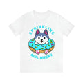 Sprinkling Alil Husky Cute Funny Custom Graphic Design Unisex Jersey Tee Unisex