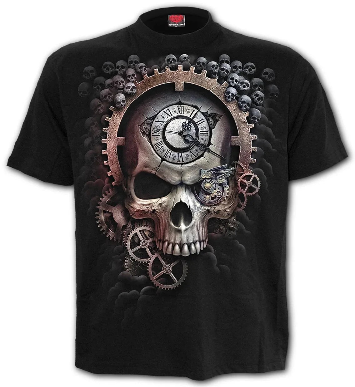 SPIRAL DIRECT REAPER TIME /Biker/Skull/Reaper/Goth/Darkwear/Top Unisex