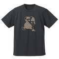 Delicious in Dungeon Walking Mushroom Dry T-shirt GUNMETAL Japan New Pre