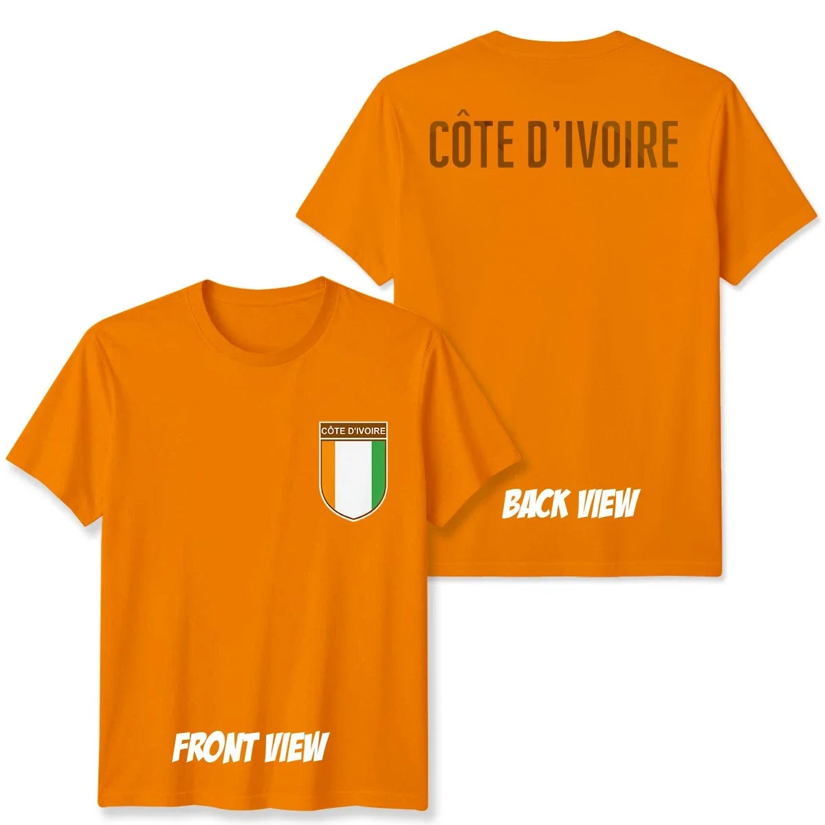Cote d'Ivoire Football Unisex Kids Country Pride Soccer Tee #WC Unisex