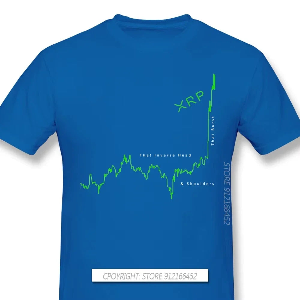Men XRP Ripple Coin Cryptocurrency Black s Inverse H&S Edition Tshirt Pur Unisex