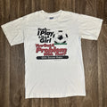 Vintage Y2K Soccer Yeah I Play Like A Girl White Small Unisex