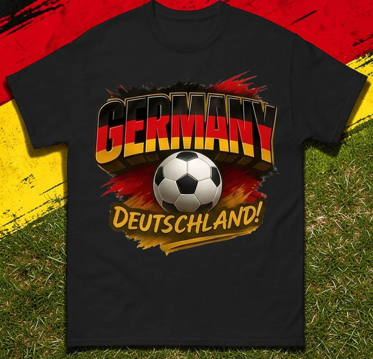 Germany Deutschland , Germany Football Tee Shirt, Germany Retro Tee Shirt Unisex