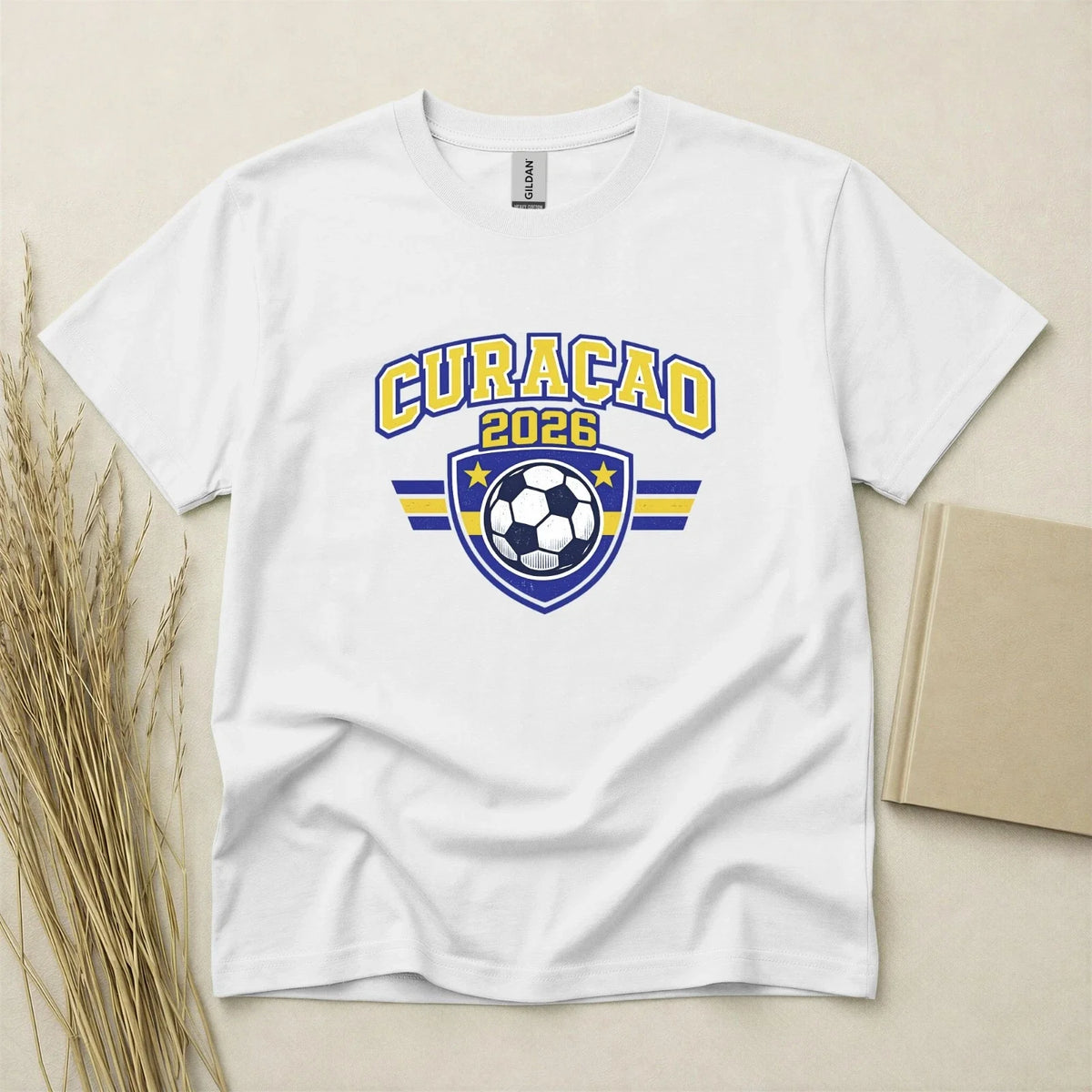 Curacao 2026 Football Fan T Shirt Soccer Supporters Gildan Cotton Family Top Unisex