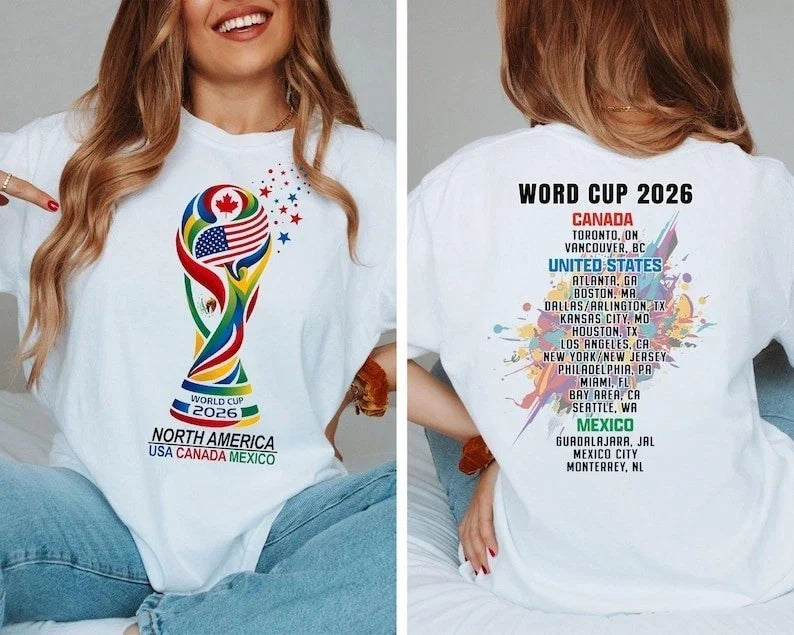 World Cup 2026 Shirt, 2026 World Cup Soccer , Soccer Fan Gift Unisex