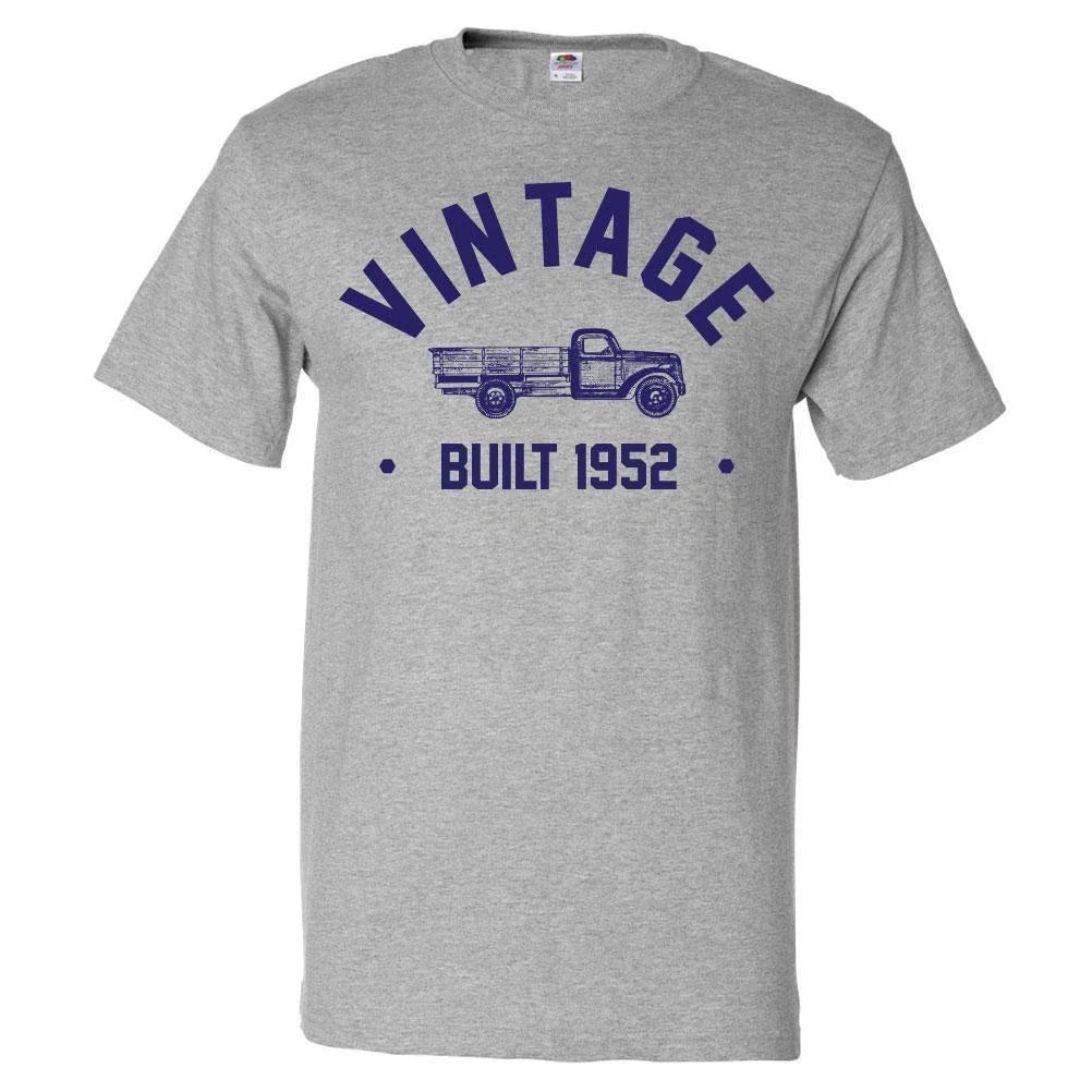 74th Birthday Gift T shirt 74 Years Old Present 1952 Truck Tee Unisex