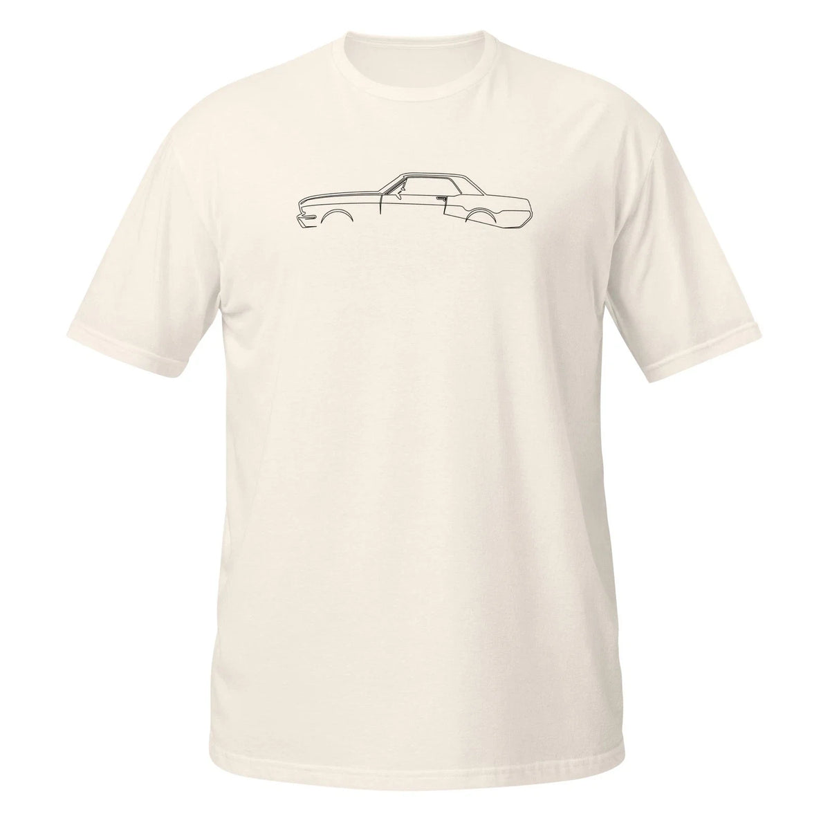 Comfy For Ford Mustang Coupe 1965 Car Lovers Birthday Gift Stylish Tee Unisex
