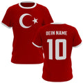 Türkiye Mens Womens Name & Number Turkish Flag World Cup 26 Fan Gift Unisex