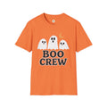 Boo Crew Halloween Unisex T-Shirt, Scary Ghost Trick or Treat Costume Tee