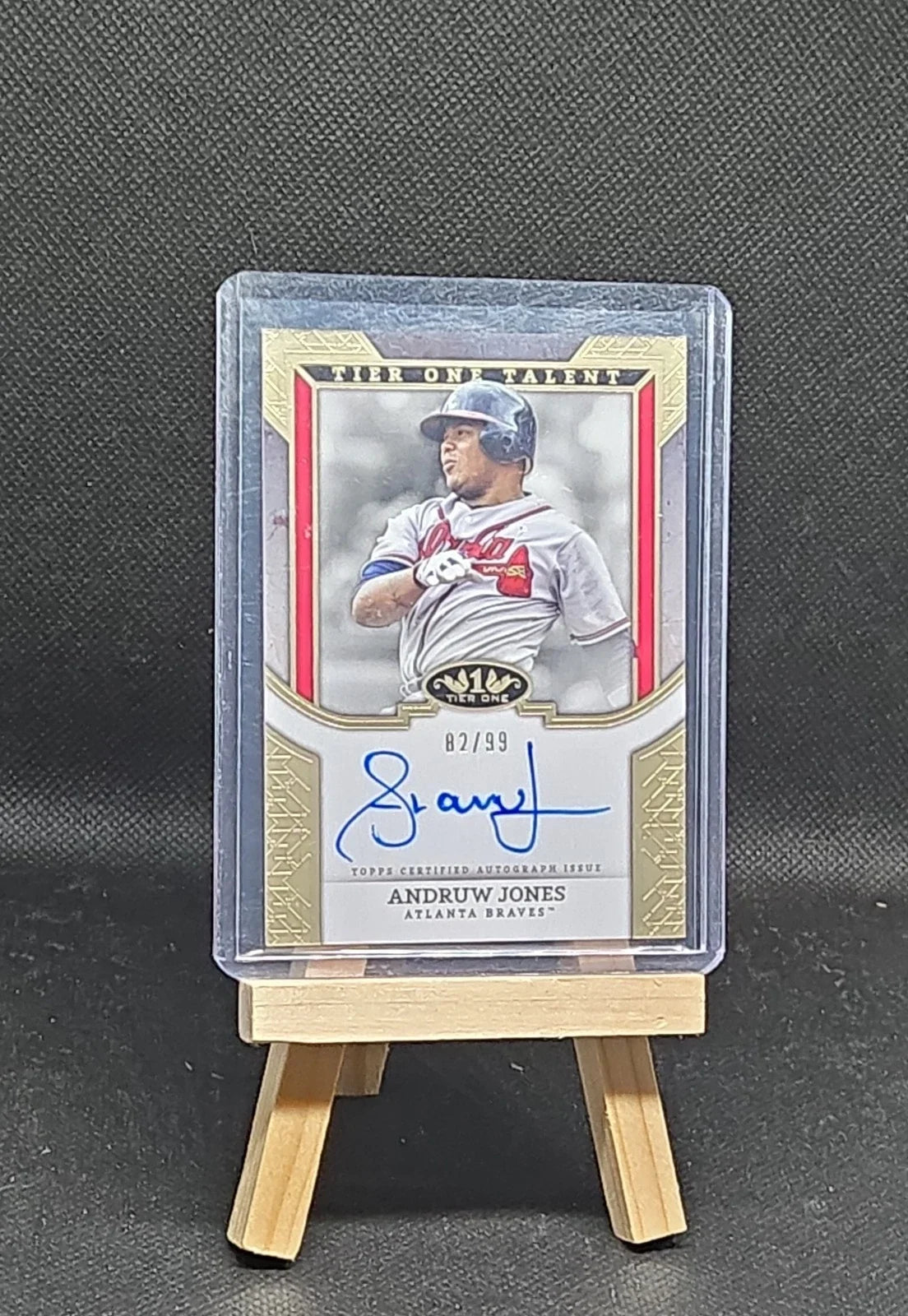 2024 Topps Tier One - Tier One Talent Autographs 🔥Andruw Jones 🔥/99 (AU) Unisex