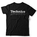 Technics Reflection Logo DJ EDM Turntable Vinyl Stylus Rave Festival Unisex