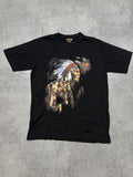 Vintage O0s Atlas Man USA Distressed T- Shirt