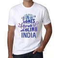 Men's Graphic The Best View Comes After Hardest Mountain Climb India Unisex
