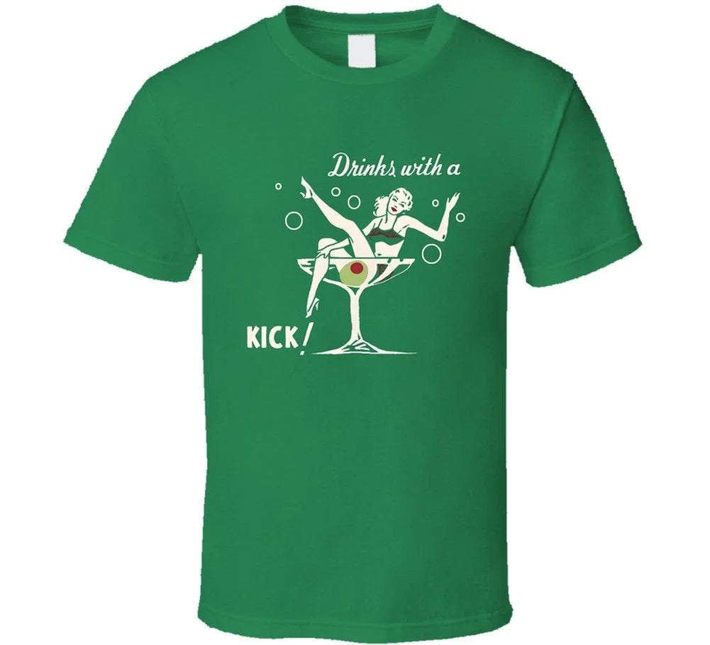 Drinks With A Kick T Shirt Unisex