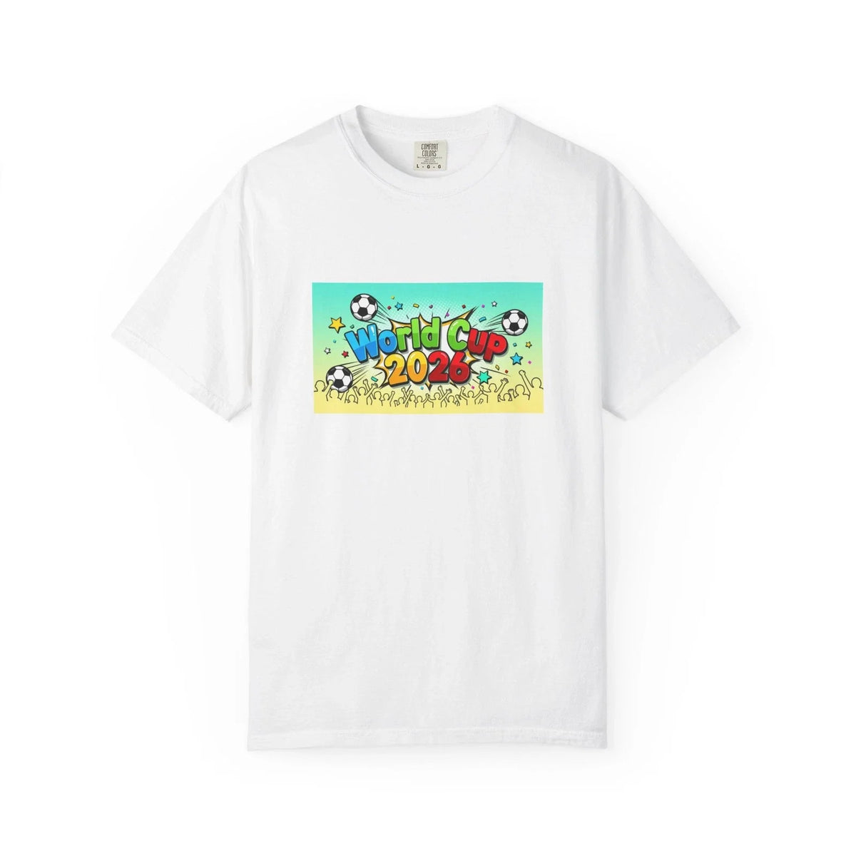 World Cup 2026 Soccer | Retro Cartoon Football Design Unisex