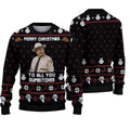 Merry Christmas To All You Sumbitches Ugly Sweater, Funny Movie Merry Christmas