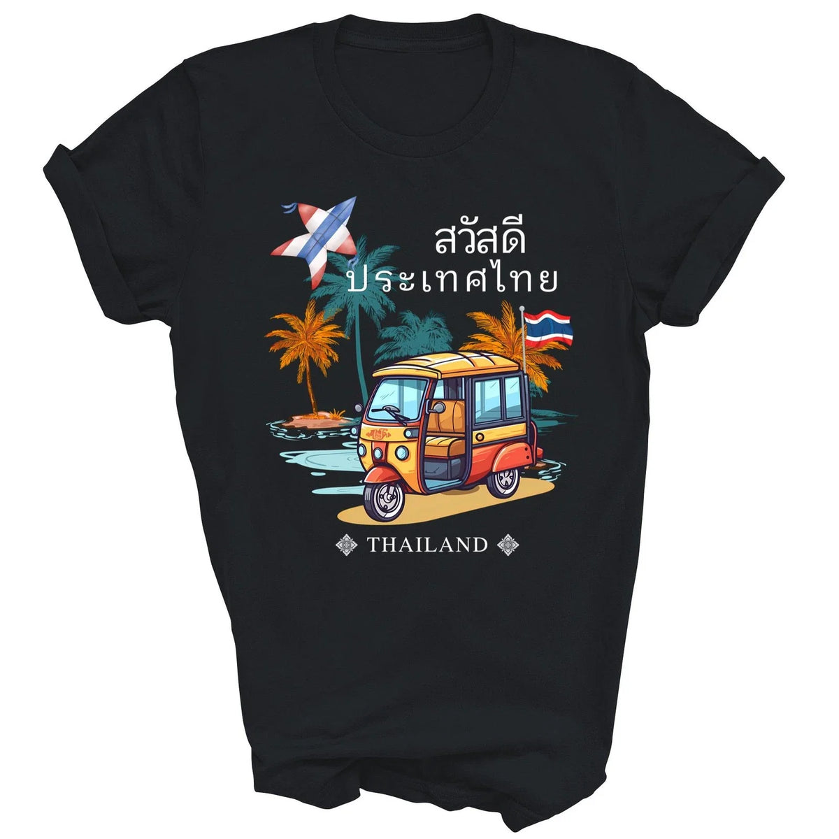 Thai Travel Vacation Sawasdee Thailand Unisex Shirt Gift Unisex