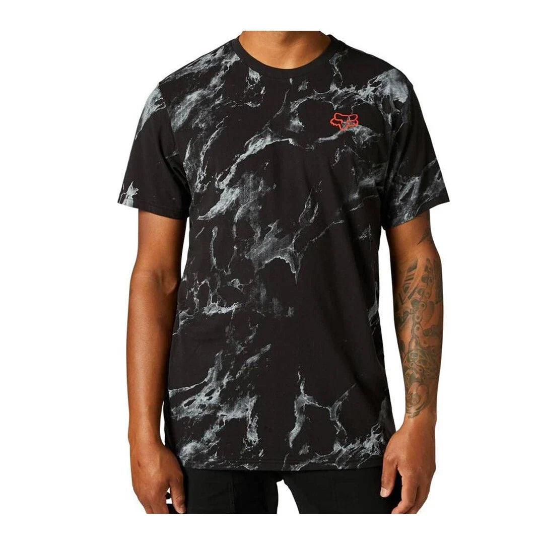Fox Racing "Karrera Head" Premium Short Sleeve Shirt (Black) Tee Unisex