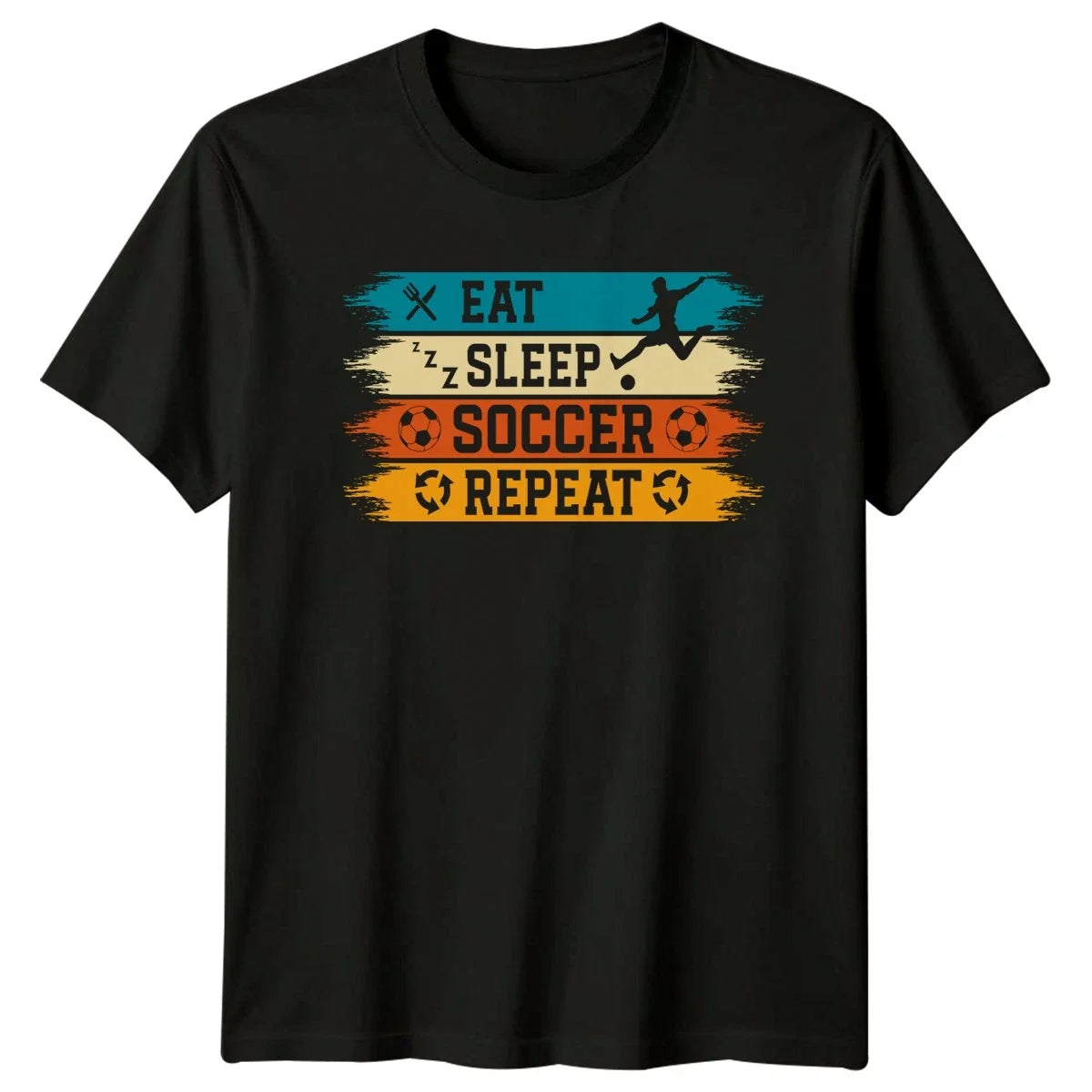 Eat Sleep Soccer Repeat Soccer Sports Gift For Him And Her Unisex