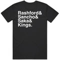 3 Kings Marcus Sancho Saka England Soccer Fan v2 T Shirt Unisex