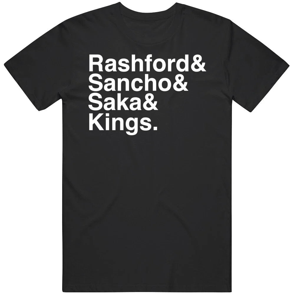 3 Kings Marcus Sancho Saka England Soccer Fan v2 T Shirt Unisex