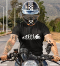Biker Evolution Biking Bike Riding Rider Race Track Adults kids XMAS Top Unisex