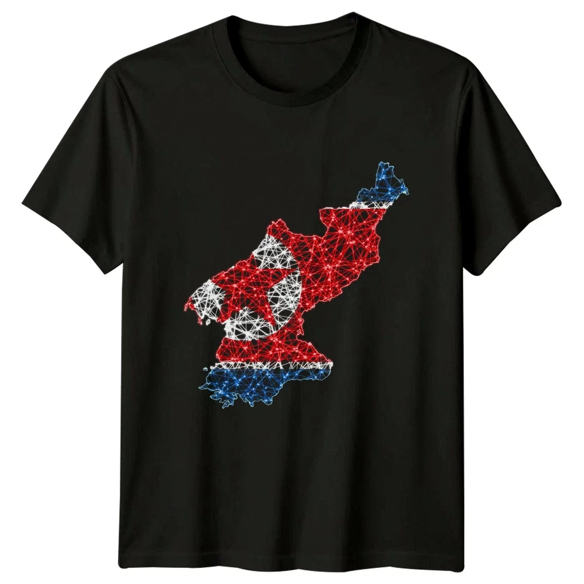 North Korea Flag Map North Korea Travel Birthday Gift For Him And Her Unisex