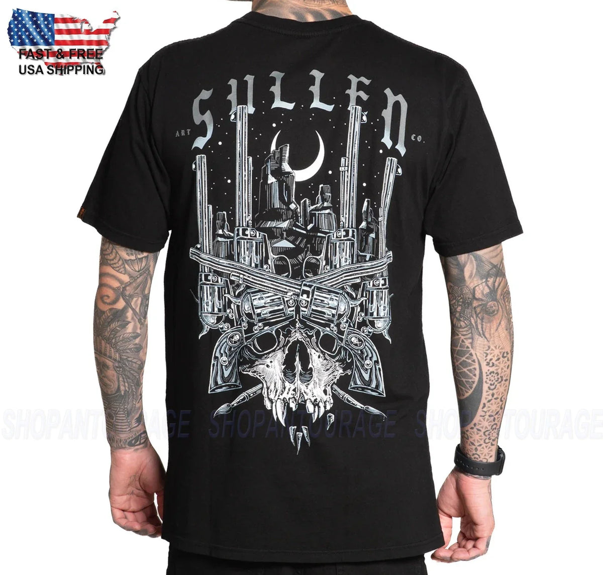 Sullen Art Collective Desert Patina Premium SCM7532 Short Sleeve For Men Unisex