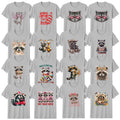 Cute Wildlife T-Shirt Raccoons Animal Lover Gift
