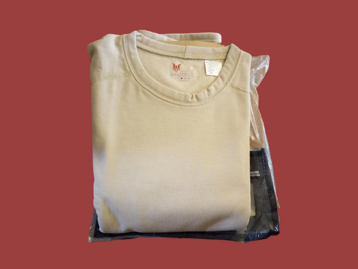 DRIFIRE TACTICAL SHIRT DESERT SAND LONG SLEEVE FLAME RESISTANT USA MADE Unisex