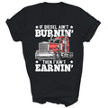 Funny Trucker Semi Trailer Truck Driver Unisex Shirt Gift