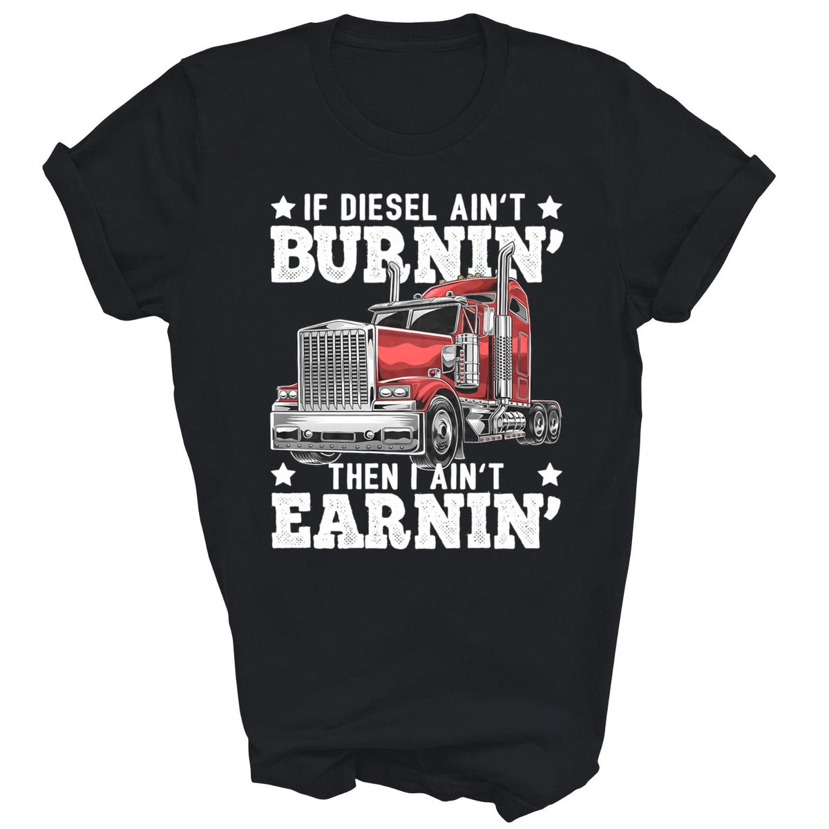 Funny Trucker Semi Trailer Truck Driver Unisex Shirt Gift