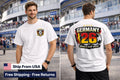 Germany Soccer World Cup 2026 Fan Tee Front & Back Print Graphic Shirt Unisex