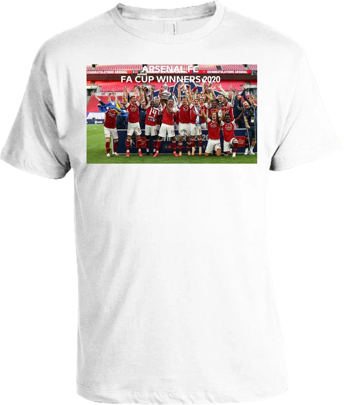 Arsenal FC FA Cup Winners 2020 Adults & Kids Sizes Available Unisex