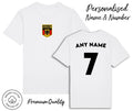 Germany Flag 2026 Personalised Name & No Adult Kids Baby, Football Euro Unisex