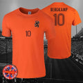 Dennis Bergkamp Holland Inspired Football , Men's, Ladies, Kids Unisex